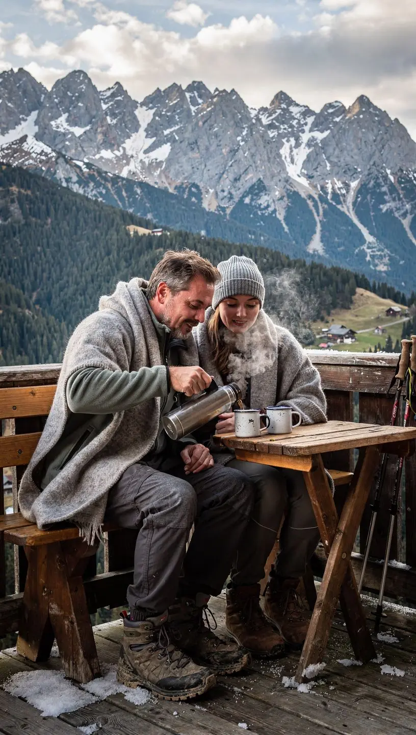 Balenie prírodného čaju s ekologickým dizajnom a upokojujúcim motívom